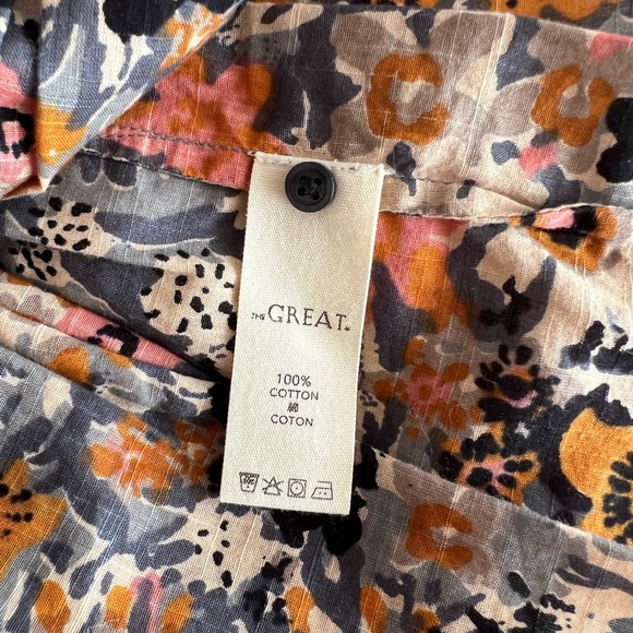 The Great floral sleeveless top - Picture 3 of 4